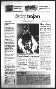 Daily Trojan, Vol. 111, No. 1, January 10, 1990