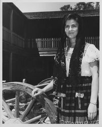 Jan Bohling, Miss Sonoma County at the Old Adobe, Petaluma, California, 1963