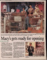 Macy's gets ready for opening