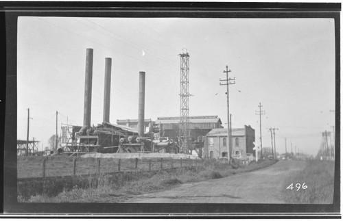 View of the Visalia Steam Plant