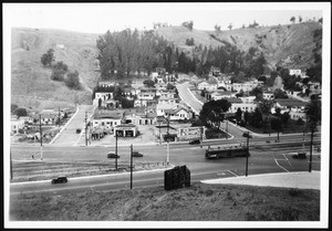 Mission Road construction, February 1936