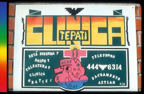 Clinica Tepati, Announcement Poster for