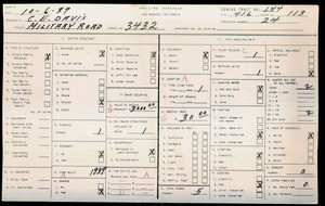 WPA household census for 3432 MILITARY, Los Angeles