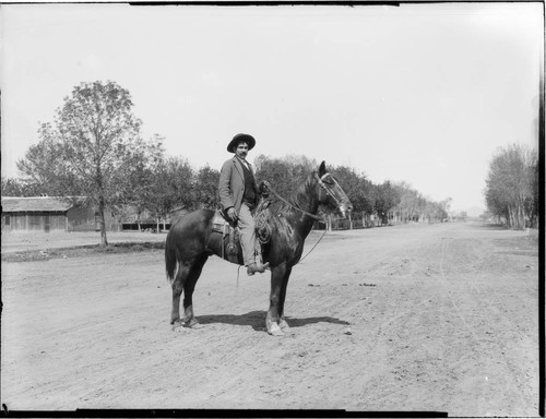 Turk on horseback