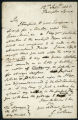 George Colman the younger letter to manager of Theatre Royal, Haymarket, 1825 September 12