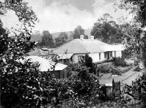 Feriehuset Spring Cottage for missionærerne når de er på ferie i Kotagiri, Nilgiri hills