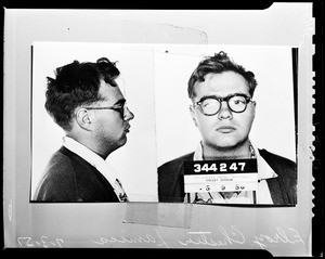 Prowler suspect, 1957