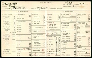 WPA household census for 942 1/2 W 80TH ST, Los Angeles County