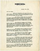 Letter from William Randolph Hearst to Julia Morgan, December 17, 1922