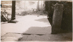 [Unidentified sidewalk rubble. Santa Barbara Earthquake, 1925] (2 views)