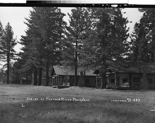 Cabins at Feather River Park, Calif