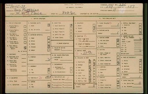 WPA household census for 808 W 40TH PL, Los Angeles County