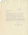 Letter from S. Kawaichi to Mr. G. [George] H. Hand, Chief Engineer, Rancho San Pedro, July 26, 1926