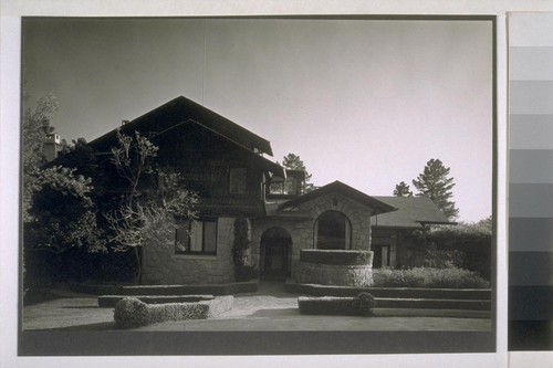 Bingham house, Santa Barbara [exterior, general view]