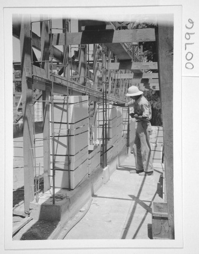 Construction of a new museum building, Mount Wilson