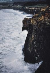 Stairway to beach at Sea Ranch
