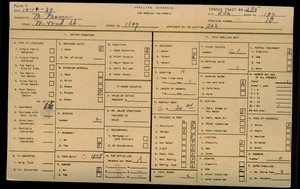 WPA household census for 1107 W 42ND ST, Los Angeles County