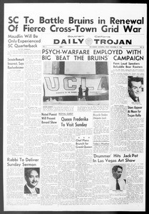 Daily Trojan, Vol. 50, No. 45, November 21, 1958
