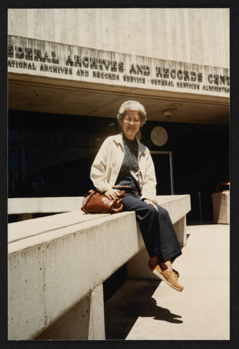 Aiko Herzig Yoshinaga at Federal Archives and Records Center