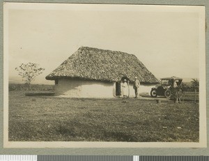 Camp housing, Embu, Kenya, ca.1924