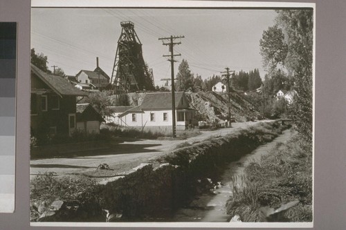 Mine in town. Grass Valley. 1946