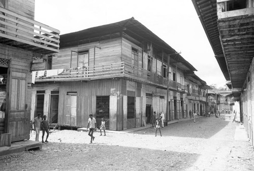 Street scene, Barbacoas, Colombia, 1979