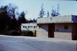Ives Pool office in Ives Park, Sebastopol on Willow Avenue, 1970s