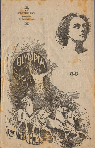 [Cover of Olympia program]