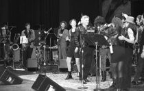 Musicians performing at the Tribute to Hal Willner, 1990