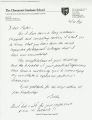 Correspondence from Bela Gold to Peter Drucker, 1998-10-12