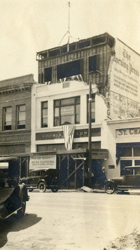 Santa Barbara 1925 Earthquake Damage - Morning Press Building