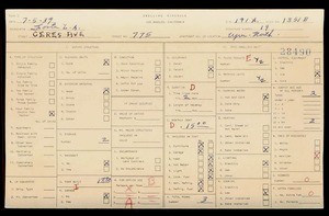 WPA household census for 775 CERES, Los Angeles