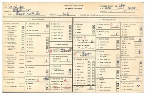 WPA household census for 616 EAST 115TH STREET, Los Angeles County