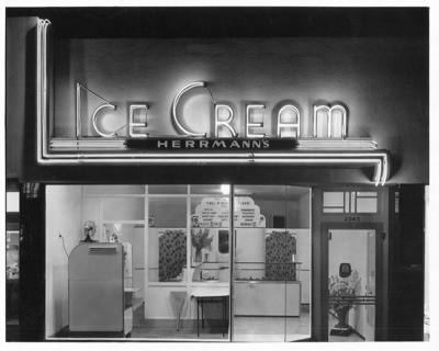 Business Enterprises - Stockton: Herrmann's Ice Cream, 2043 Pacific Ave