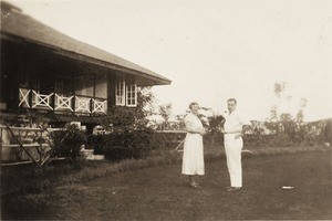 Dr Brown and Mrs Roberts, Nigeria, 1932