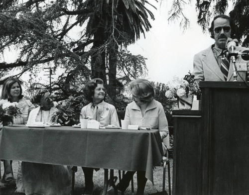 Foster Grandparents' Day ceremony, 1975