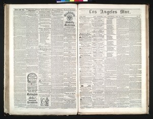 Los Angeles Star, vol. 8, no. 1, May 15, 1858