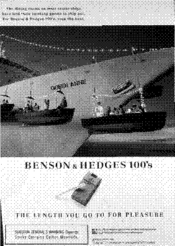 Benson & Hedges 100's The length you go to for pleasure