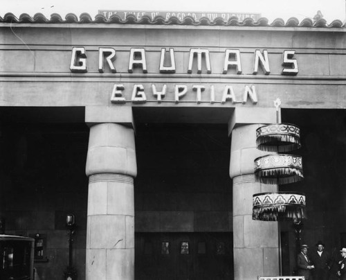 Marquee, Grauman's Egyptian Theatre