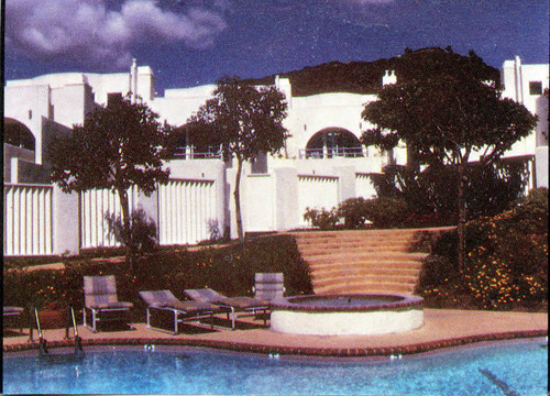 Unidentified estate and pool