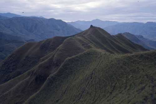 A view of the mountains, Tierradentro, Colombia, 1975
