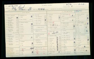 WPA household census for 1744 N MAIN ST, Los Angeles