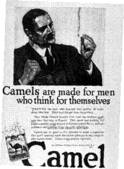 Camels are made for men who think for themselves
