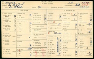 WPA household census for 711 EAST 18TH STREET, Los Angeles