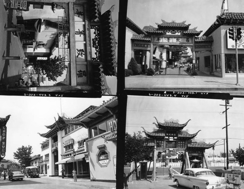 Chinatown in 1956, views 1-4