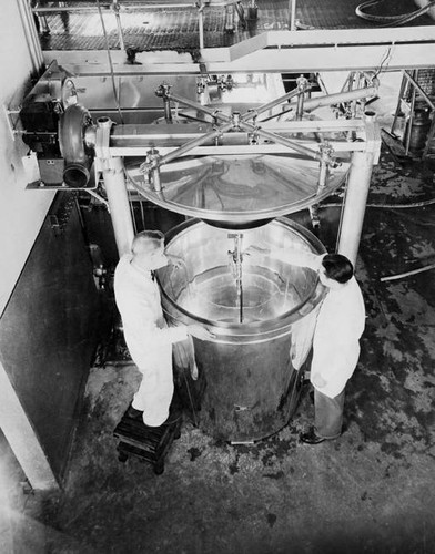 Adohr Farms milk irradiation facility, circa 1936