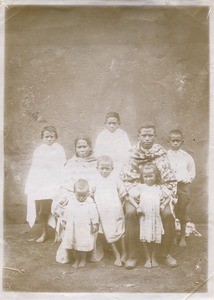 Malagasy family, in Madagascar