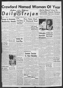 Daily Trojan, Vol. 46, No. 137, May 17, 1955
