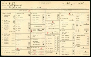 WPA household census for 121 N RENO ST, Los Angeles