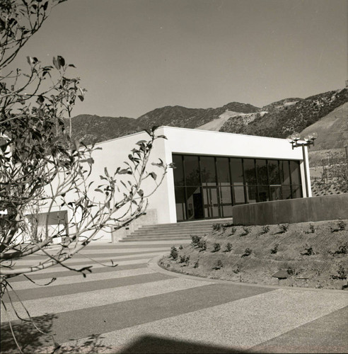 George Elkins Auditorium on Pepperdine University's Malibu campus, circa 1973